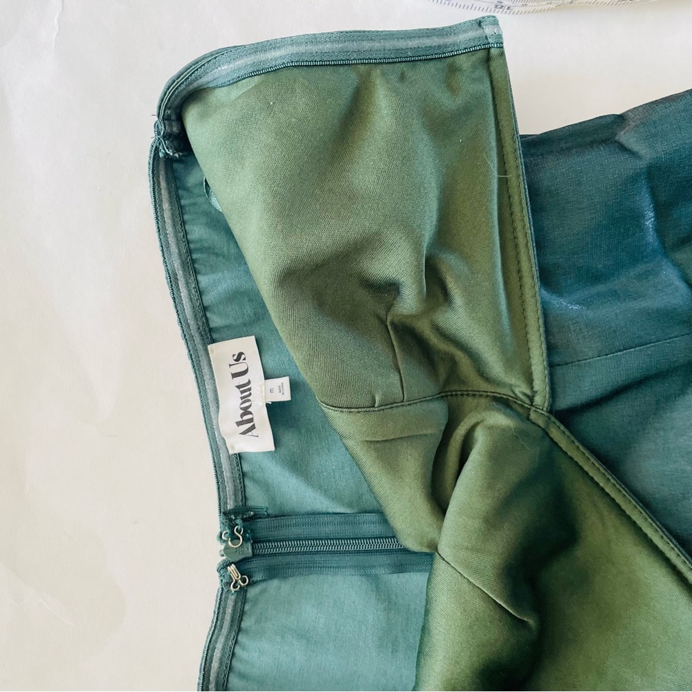 About Us Green Shine Jumpsuit - Picture 9 of 13
